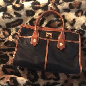 Dooney & Burke nylon/leather purse